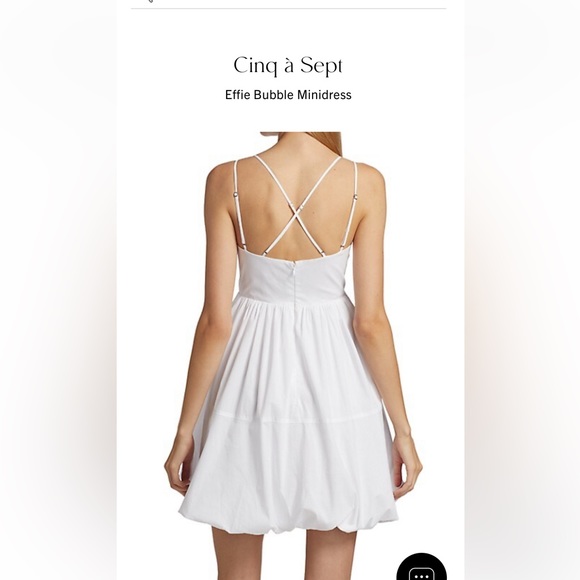 Cinq a sept Effie Bubble Mini Dress.  Size 10 - Picture 2 of 11